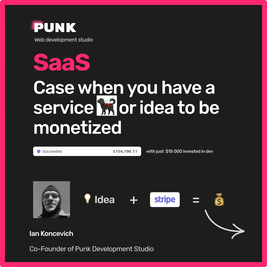 $15K SaaS MVP Case Study cover by Ian Koncevich