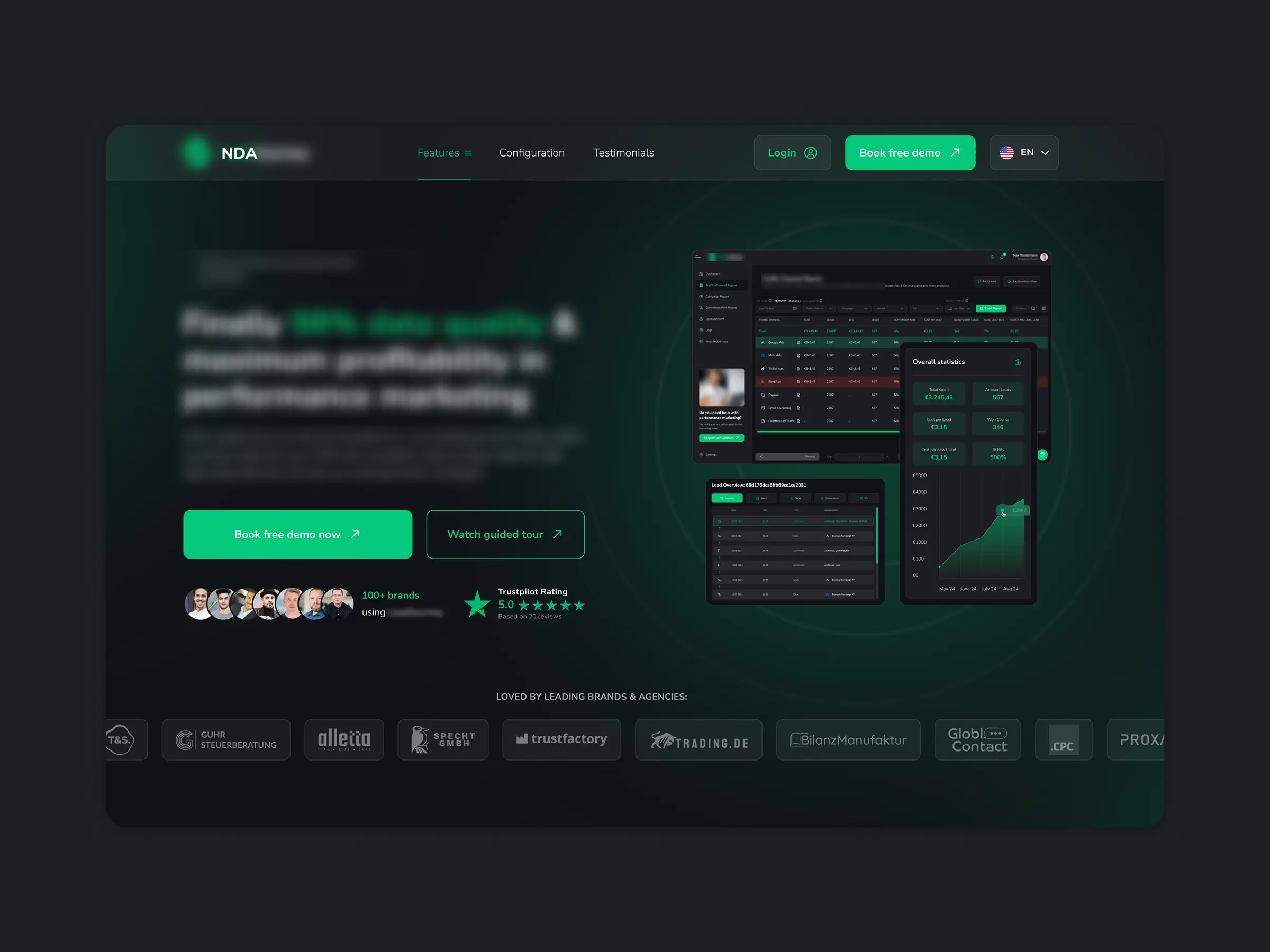 SaaS marketing attribution and traffic analytics platform developed by Ian Koncevich